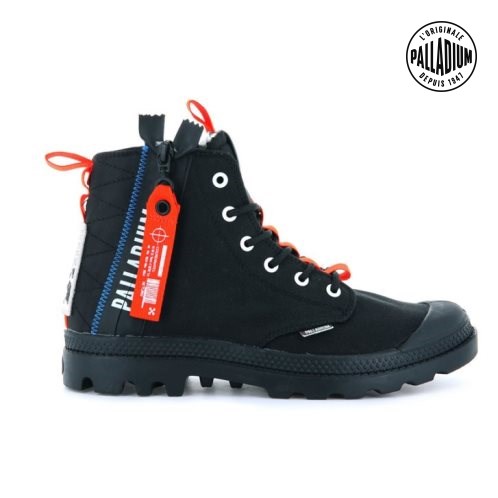 Palladium Pampa Hi Ticket To Earth Laarzen Heren Zwart | NL 52EDJPZ